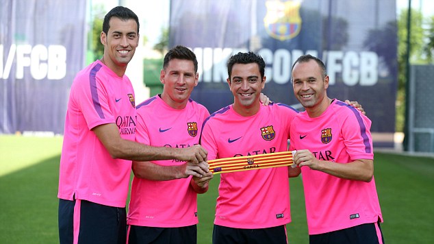 Messi làm đội phó số 2 Barca