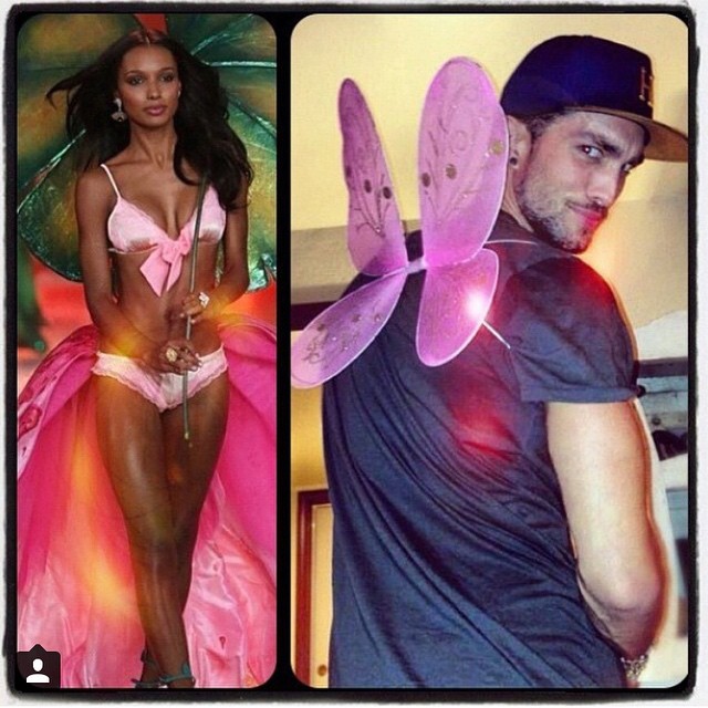 Tobia Sorensen, bạn trai của Jasmine Tookes. Xem ra chàng người mẫu này cũng muốn hóa thân thành thiên thần như bạn gái