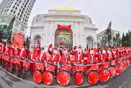Đón Giáng sinh tại “xứ sở” Vincom