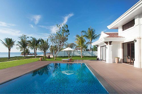 Chọn Vinpearl Premium, du khách vừa tận hưởng không gian nghỉ dưỡng tại biệt thự vừa không tách rời những tiện ích của khu vực khách sạn 5 sao