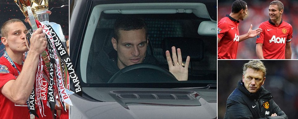 Vidic cảm động nói lời chia tay M.U
