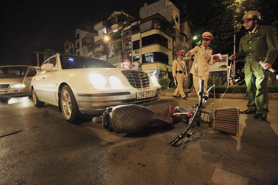 Hiện trường vụ tai nạn