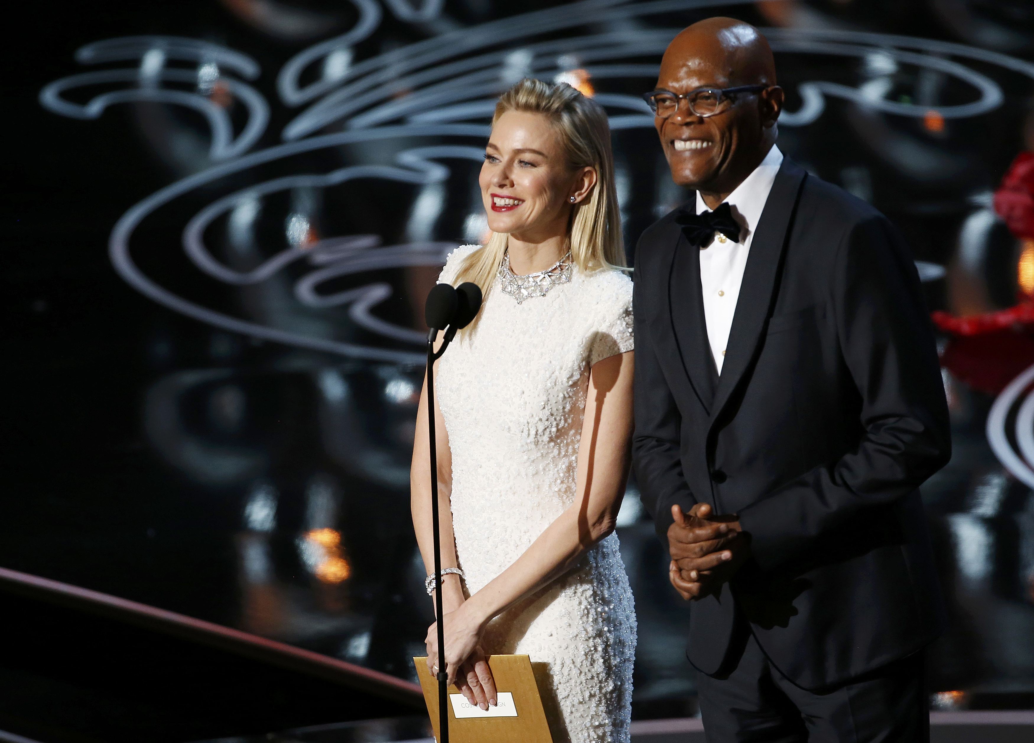 Samuel L Jackson và Naomi Watts