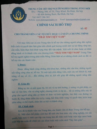 Vụ hàng ngàn nông dân nghèo sập bẫy từ thiện: Công an vào cuộc