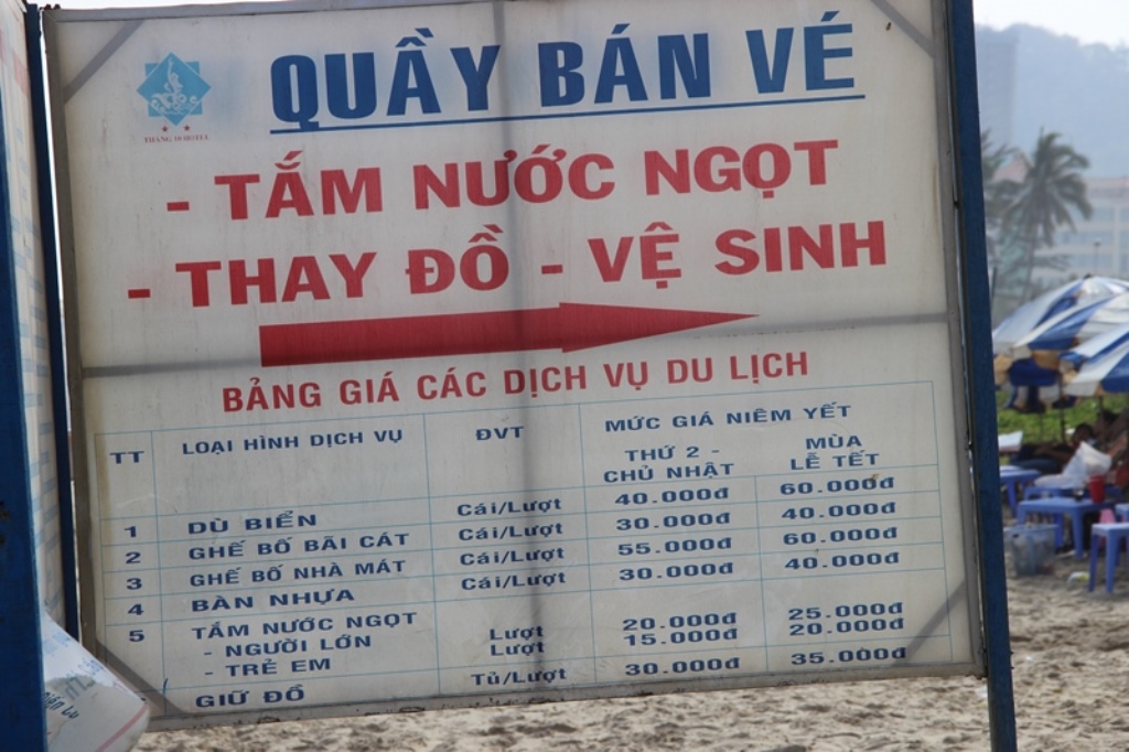 Gi&aacute; c&aacute;c dịch vụ đều cao hơn bảng ni&ecirc;m yết