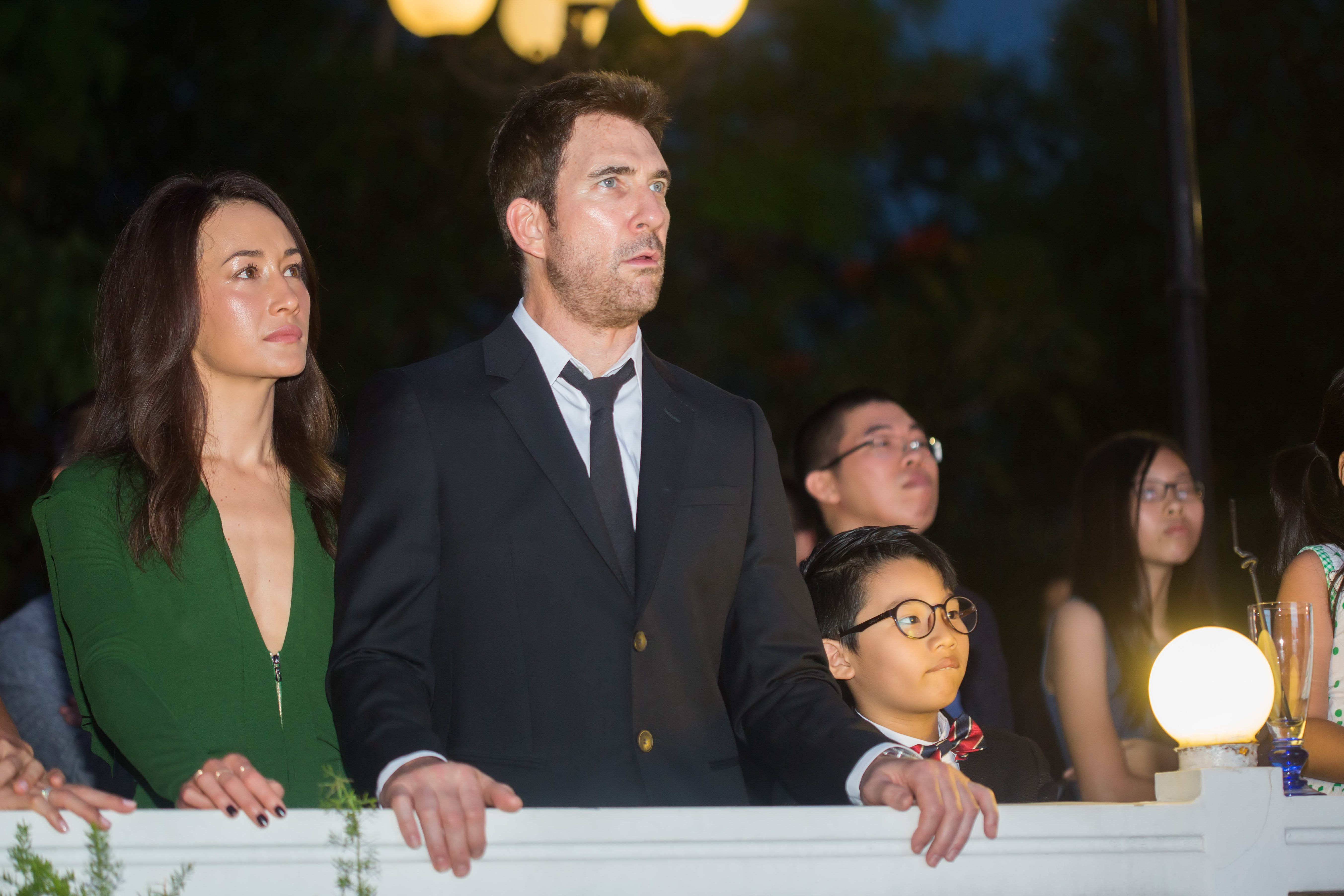Maggie Q v&agrave; chồng sắp cưới c&ugrave;ng b&eacute; T&ecirc; Gi&aacute;c