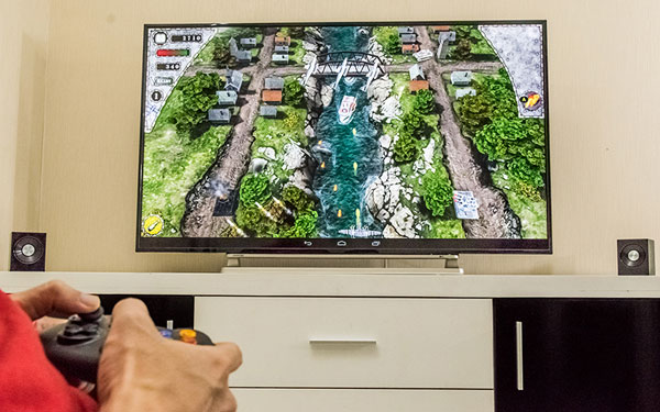 Toshiba L55 Series hỗ trợ tốt c&aacute;c game th&ocirc;ng dụng.