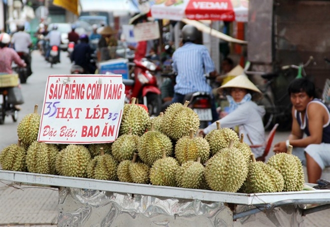 Sầu ri&ecirc;ng cơm v&agrave;ng hạt l&eacute;p b&aacute;n gi&aacute; rẻ vẫn ế