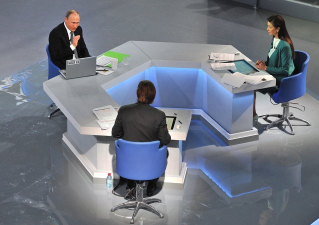 President Putin Holds Annual Q&A Session