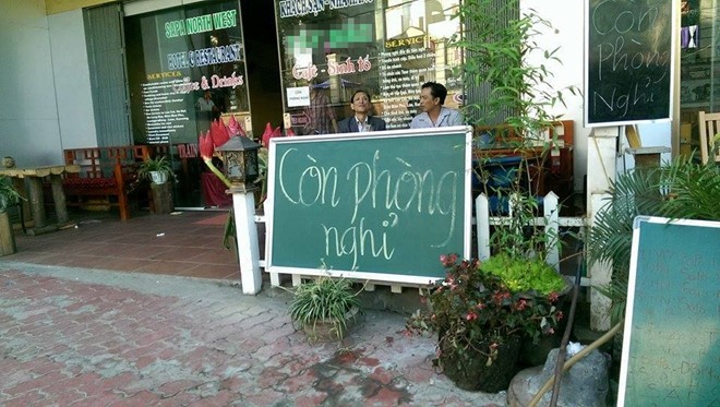 Khách sạn, nhà nghỉ, homstay tại Sapa-điểm nóng du lịch trong dịp nghỉ lễ 30/4-1/5 đồng loạt treo biển