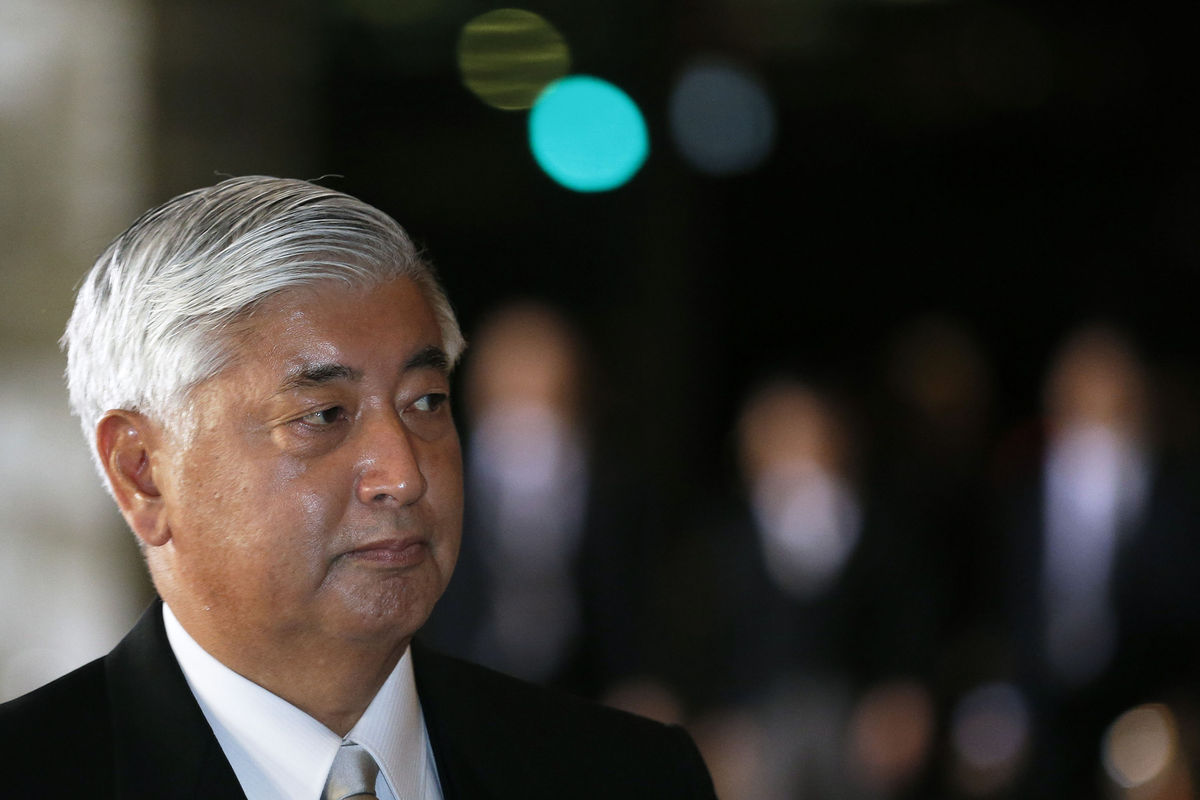 Japans Defense Minister Gen Nakatani