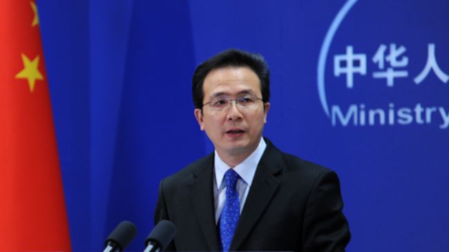 Ph&aacute;t ng&ocirc;n vi&ecirc;n Bộ Ngoại giao Trung Quốc Hồng Lỗi. Ảnh: Press TV
