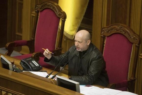 Thư ký Hội đồng an ninh quốc phòng Ukraine Oleksander Turchynov. Ảnh: Reuters