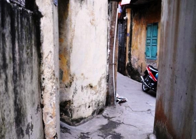 Hiện trường nơi b&agrave; Thanh bị ch&aacute;u đ&aacute;nh chết