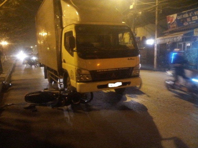 Hiện trường vụ tai nạn