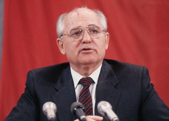 L&atilde;nh tụ Mikhail Gorbachyov. Ảnh: Corbis