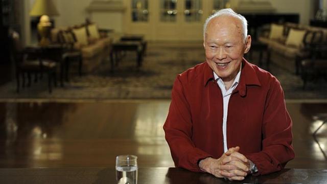 Cựu Thủ tướng Singapore L&yacute; Quang Diệu. Ảnh: Straits Times