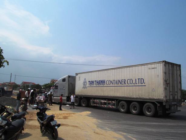 Hiện trường vụ tai nạn