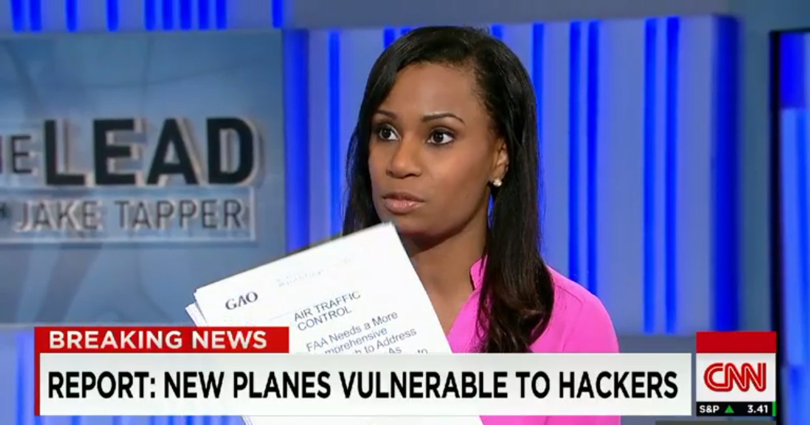 Báo cáo của GAO được nêu ra trong một chương trình của đài CNN. Ảnh: CNN