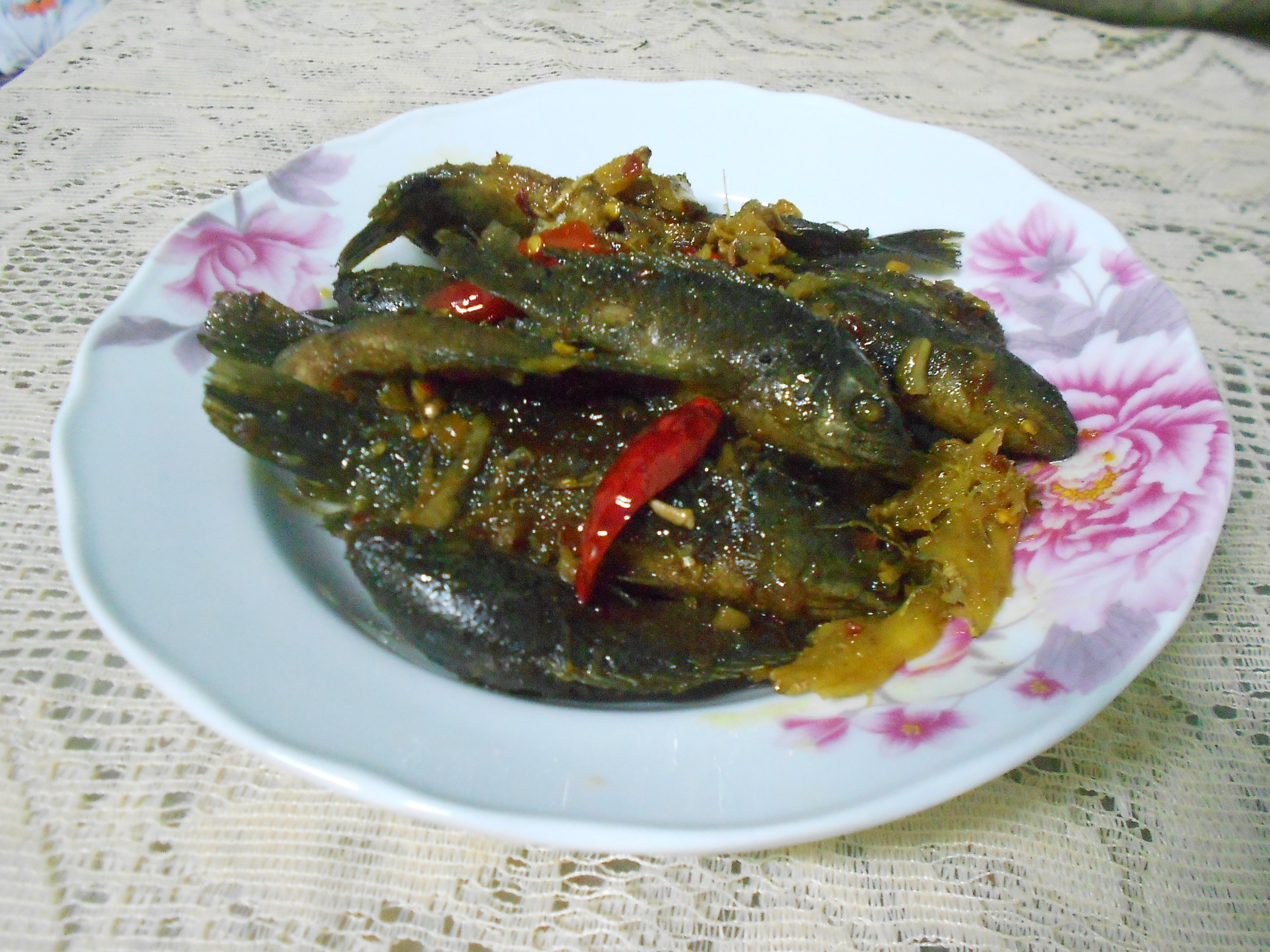 Món cá rô kho gừng của bà là ngon nhất trần đời