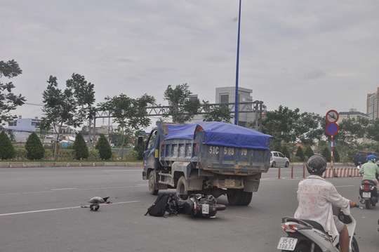 Hiện trường vụ tai nạn