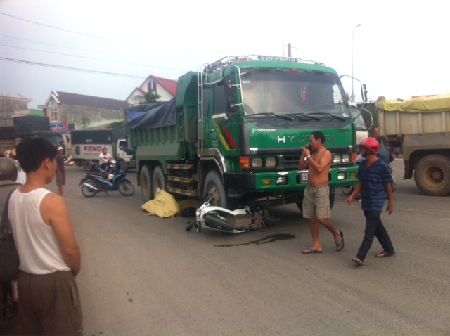 Hiện trường vụ tai nạn