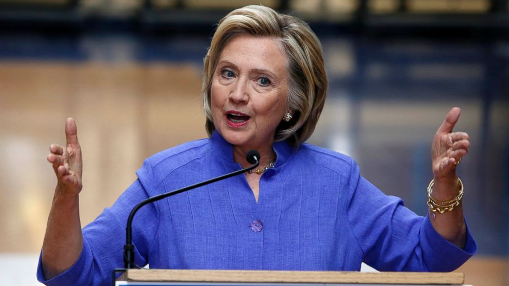 Cựu Ngoại trưởng Mỹ Hillary Clinton. Ảnh: AP
