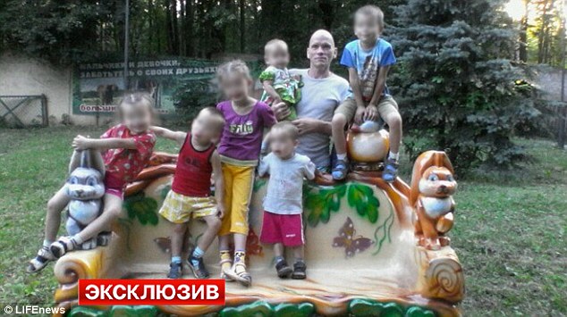 Shocking: The bodies of the six children were found inside the family flat along with the body of their pregnant mother