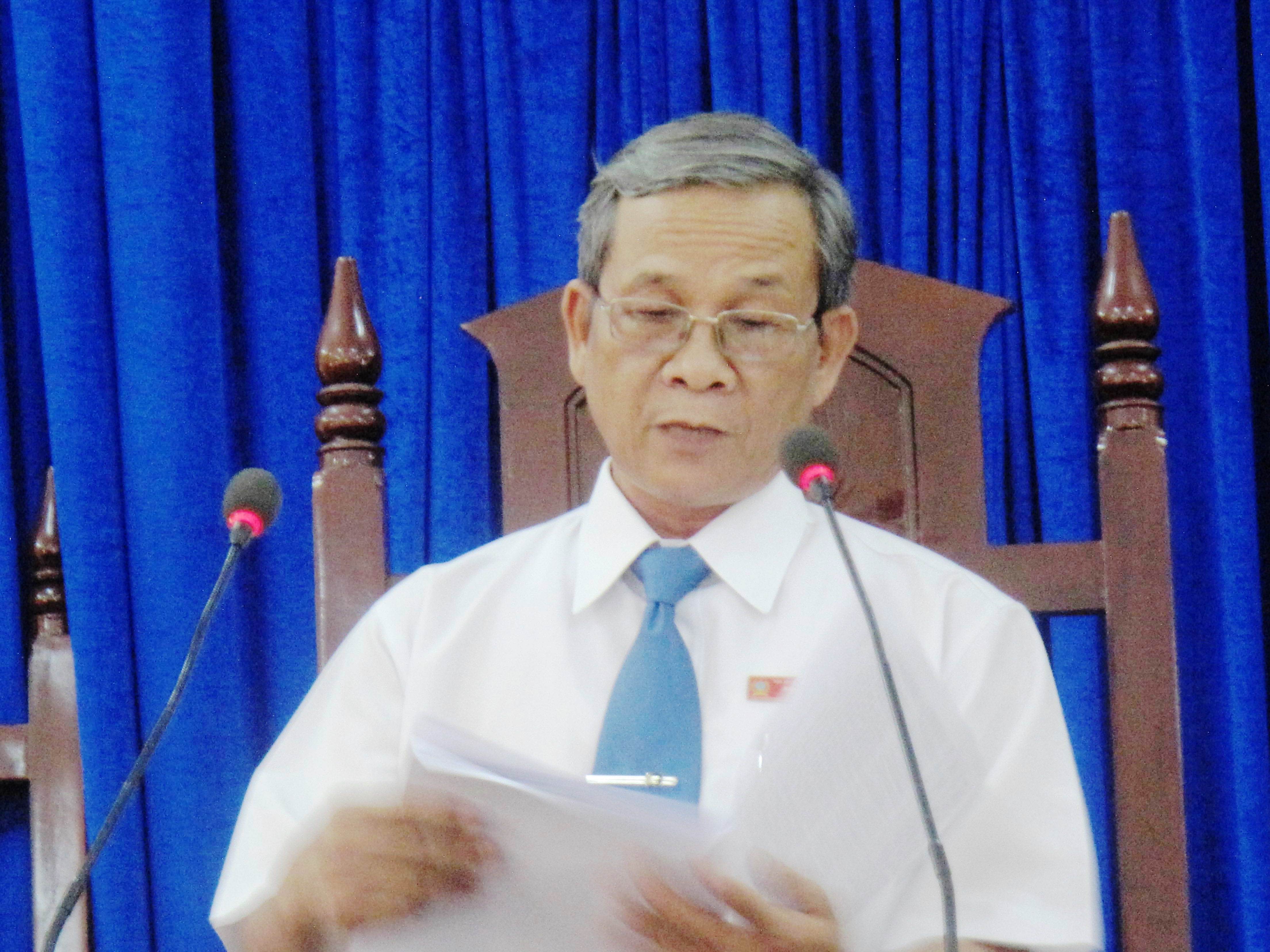 Thẩm ph&aacute;p Nguyễn Phi Đ&ocirc;, chủ tọa phi&ecirc;n t&ograve;a tuy&ecirc;n &aacute;n