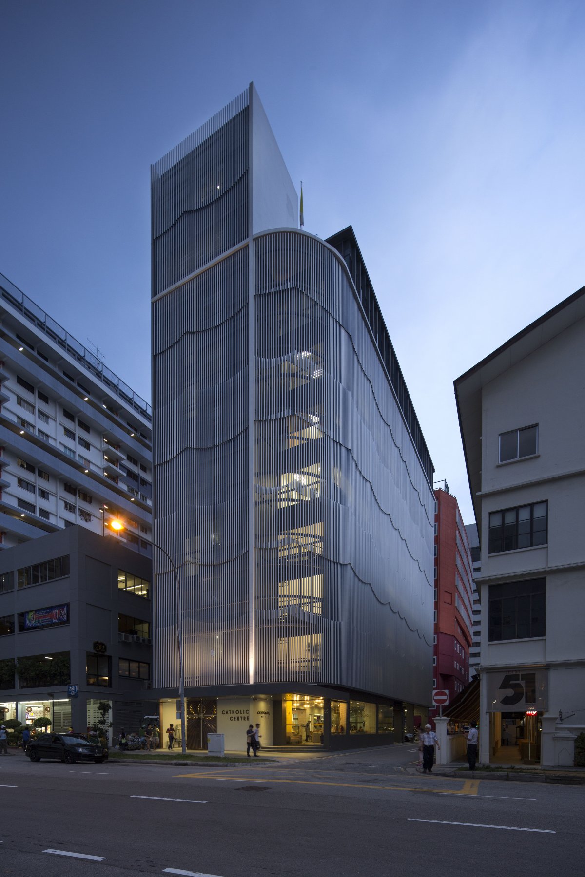 Nhà thờ do Eco-id Architects thiết kế (Singapore). Ảnh: Business Insider