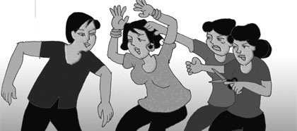 Lấy tiền cho bồ nhí, tổ chức đòi lại liền dính vòng lao lý