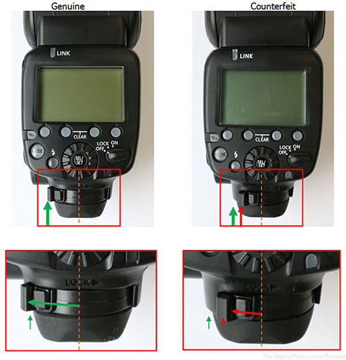 Canon cảnh báo đèn flash 600EX-RT hàng nhái