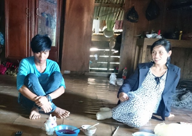 Là nạn nhân của bán hàng đa cấp, Đinh Văn Nhu buồn rầu vì mất tiền