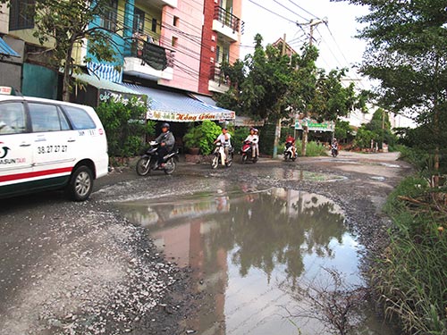 Bất an trong 2 khu dân cư