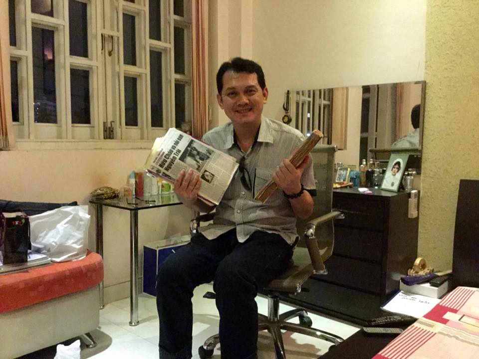 Anh giữ gìn cẩn thận