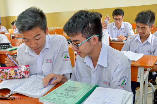 Lao vào ôn luyện