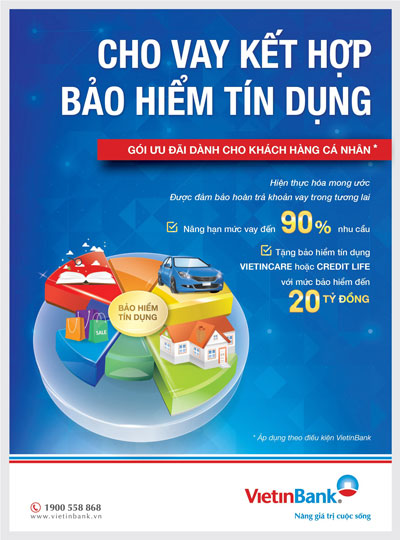 VietinBank cho vay đến 90% nhu cầu