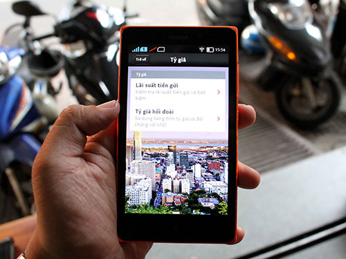 Nở rộ ngân hàng di động