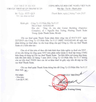 Bỗng dưng bị nợ thuế: Doanh nghiệp cần được đền bù
