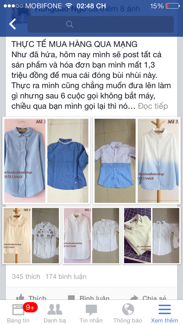 Hàng hóa được quảng cáo trên các trang mạng xã hội thường hấp dẫn người mua nhưng khó phân biệt được chất lượng sản phẩm Ảnh: PHẠM NGỌC