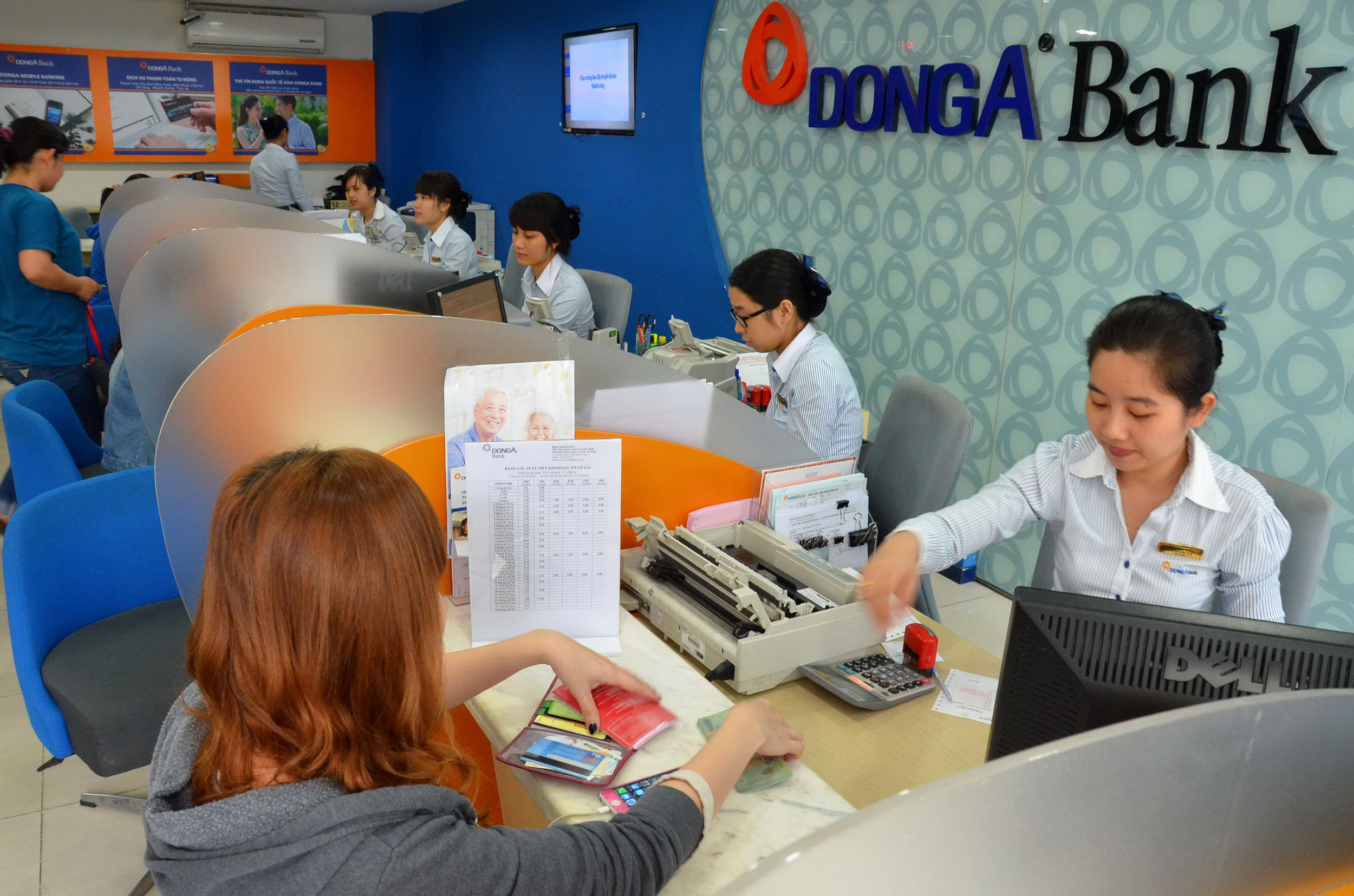 Ngân hàng TMCP Đông Á đang nằm trong diện kiểm soát đặc biệt
Ảnh: TẤN THẠNH