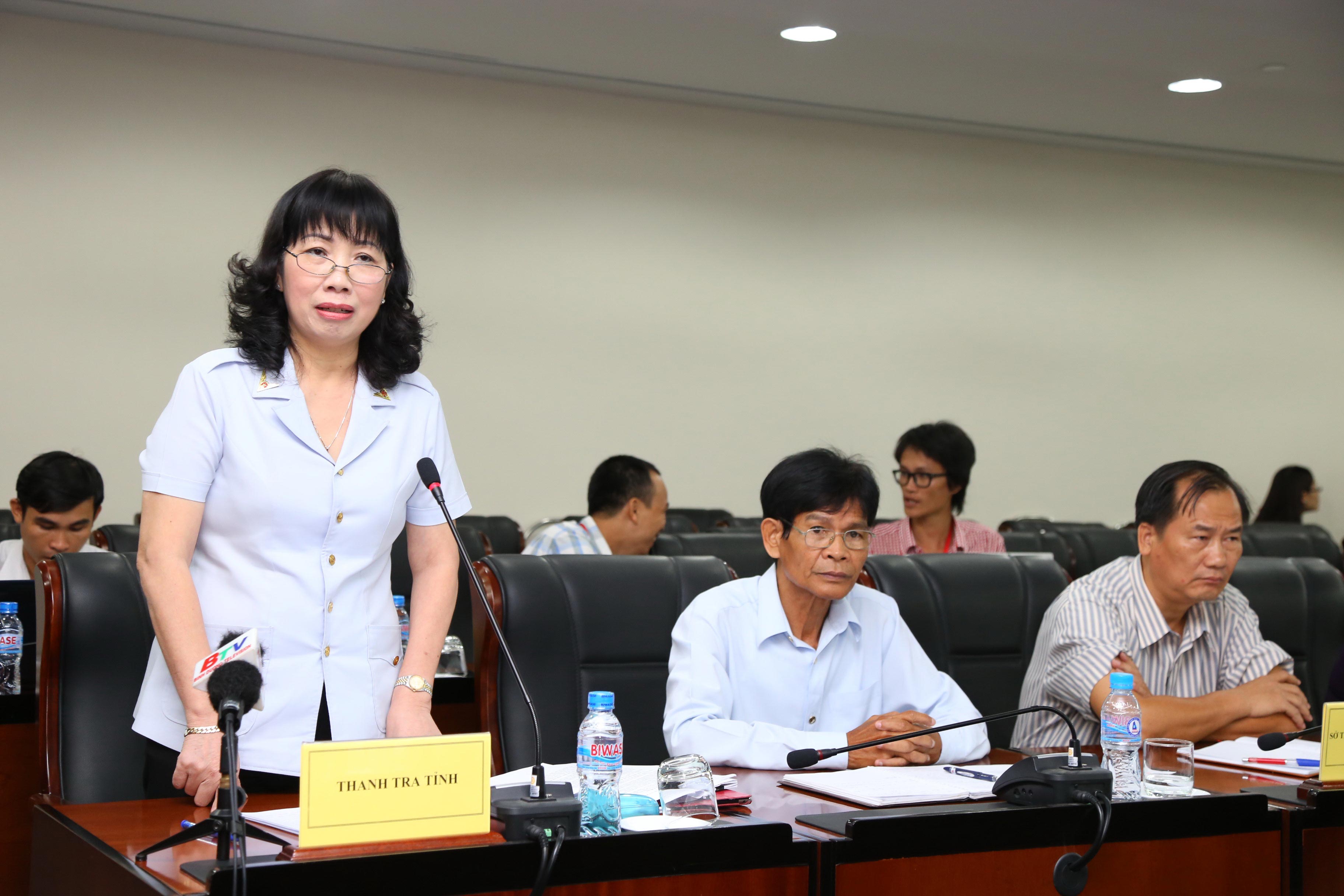 B&agrave; Nguyễn Thị Tuyết Mai, Ch&aacute;nh Thanh tra tỉnh B&igrave;nh Dương, c&ocirc;ng bố kết luận thanh tra