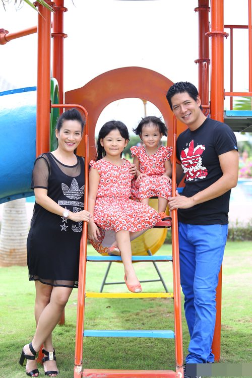 Gia đình hạnh phúc của Bình Minh