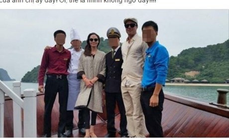 Bằng chứng Angelina Jolie - Brad Pitt bất ngờ du lịch tại Việt Nam