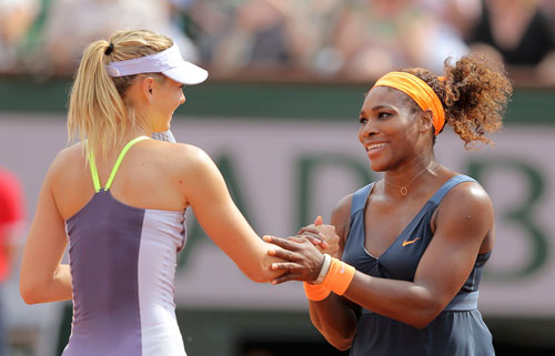 Khó cản bước Serena, Sharapova