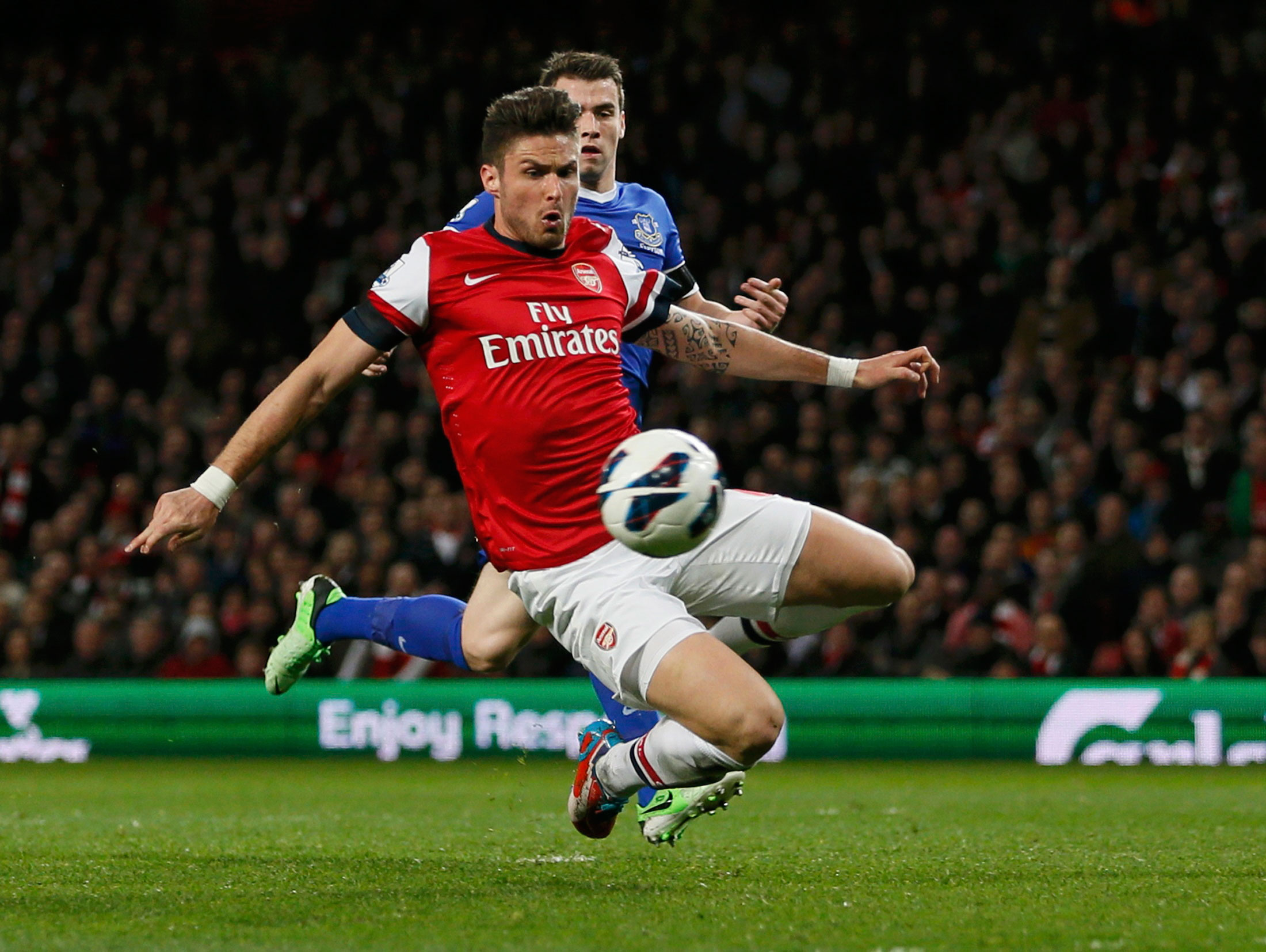 Giroud là niềm hy vọng số 1 của Arsenal trong trận chung kết Cúp FA vào đêm 30-5 Ảnh: REUTERS