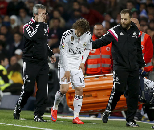 Real phát sốt khi Modric nghỉ hết mùa