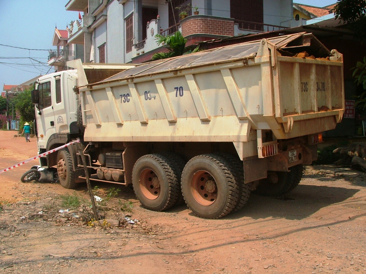 Hiện trường vụ tai nạn