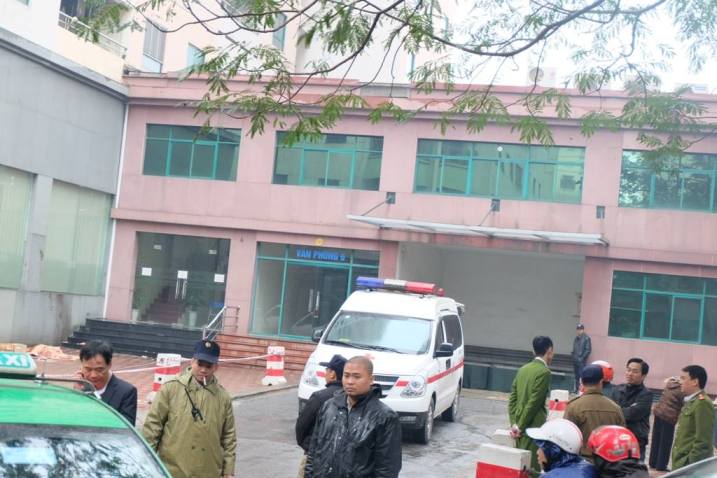 Hiện trường vụ tai nạn