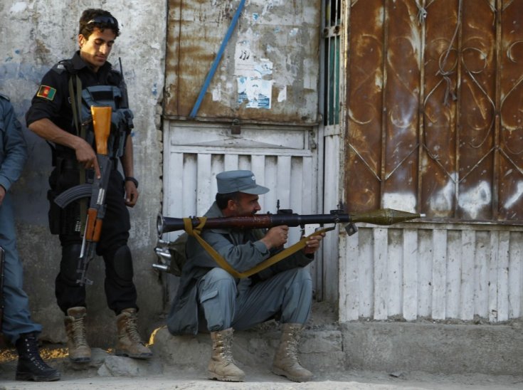 Cảnh sát Iraq tại thủ đô Kabul. Ảnh: Reuters